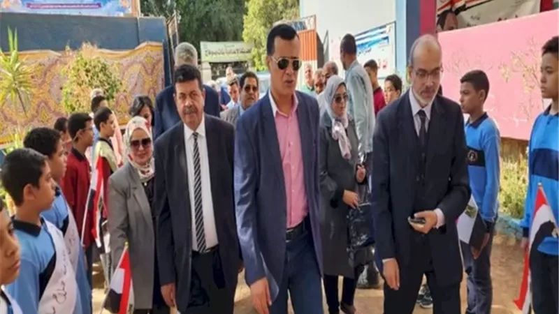 وكيل تعليم سوهاج يتفقد مدارس أخميم وساقلته