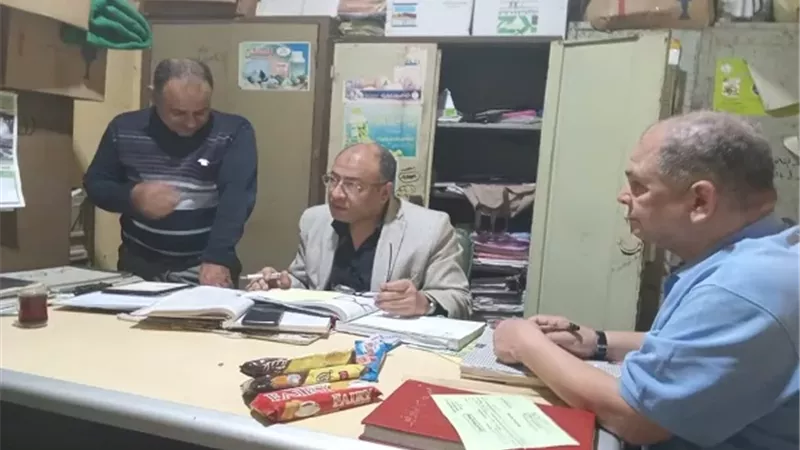 وكيل زراعة البحيرة يتابع جمعيتى قومبانية أبو قير و منشية قومبان
