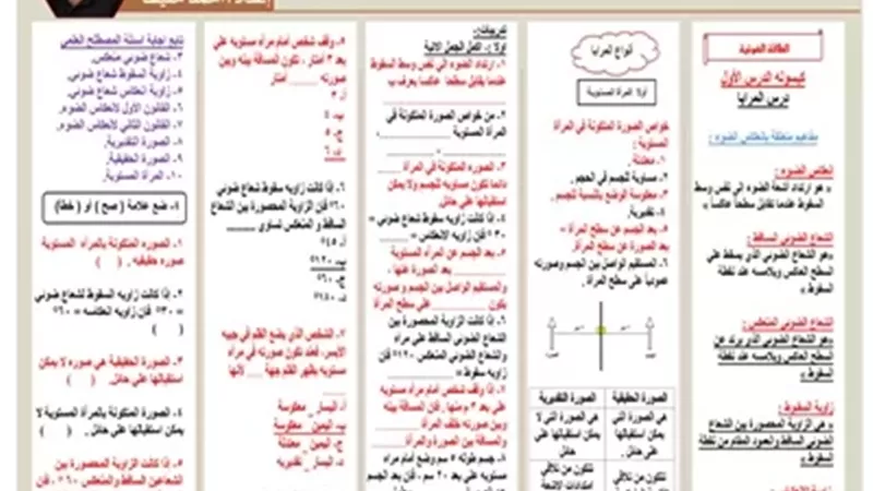 مراجعة في مادة العلوم لغات لطلاب الشهادة الإعدادية 2026