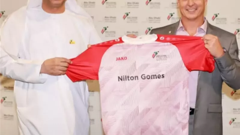 نادى أبو ظبي لألعاب القوى يستقبل رئيس المجلس الدولي للرياضة العسكرية