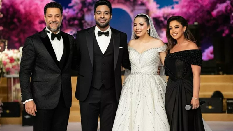 ريهام عبدالحكيم تستعين بالذكاء الإصطناعي لتهنئة احمد جمال وفرح الموجى