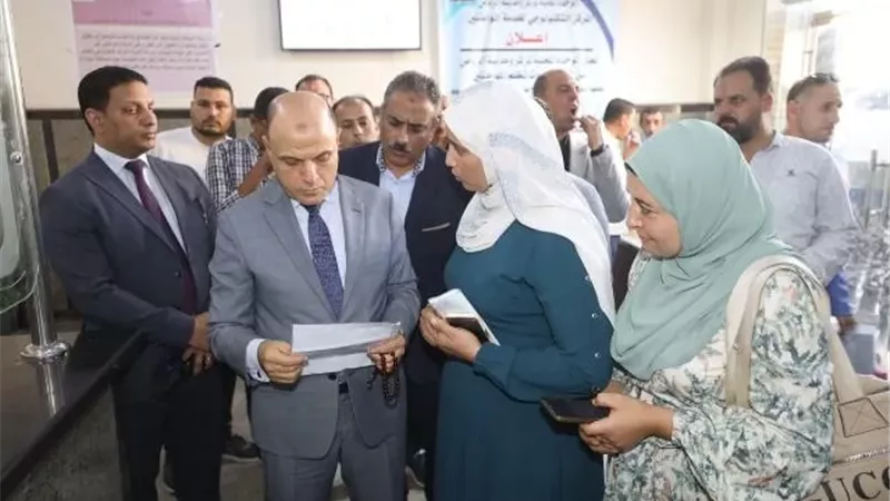 محافظ كفرالشيخ يتابع انتظام العمل بالمركز التكنولوجي بالرياض
