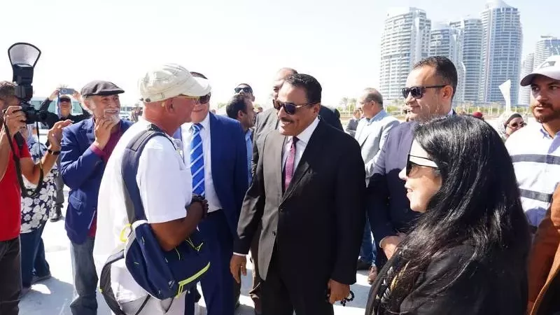 محافظ مطروح يشهد ختام مهرجان سمبوزيوم مصر الدولي للنحت بالعلمين
