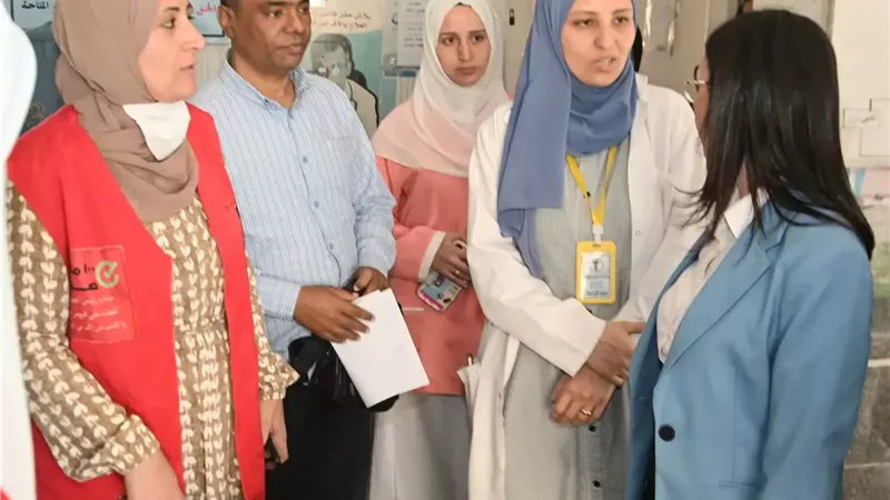 محافظ البحيرة تتفقد طب الاسرة والإدارة الهندسية والتكنولوجي