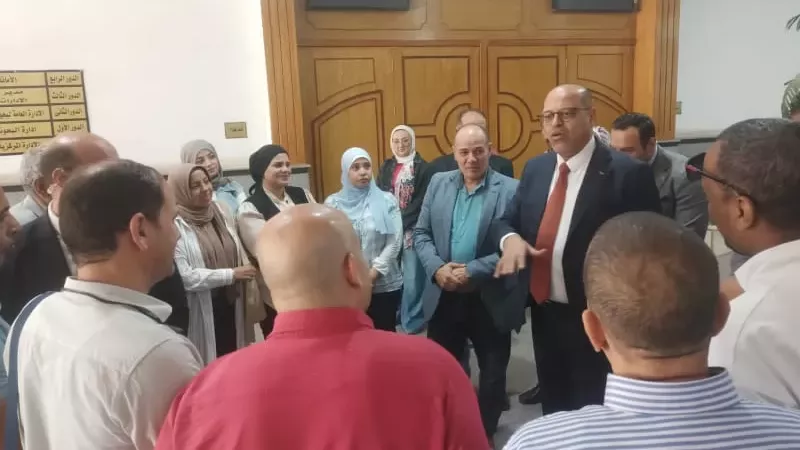 وزير العمل يتفقد المركز القومي للسلامة والصحة المهنية..صور