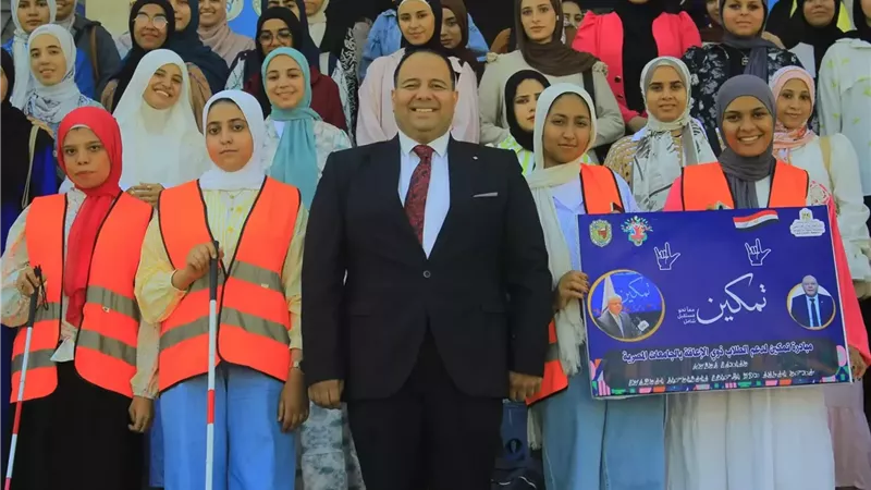 سوهاج تواصل تنفيذ فعاليات المبادرة الرئاسية بكلية طب الاسنان
