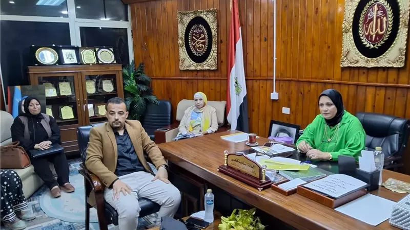 إجتماع تنسيقي لتعليم مطروح و مسئولي مؤسسة مصر الخير