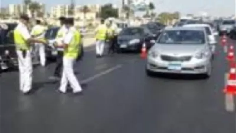 حملات مرورية مكبرة بقنا
