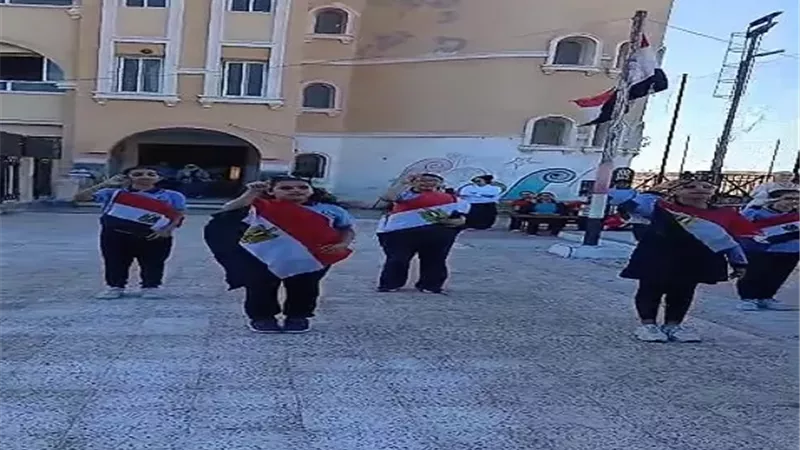 اتحتفل مدرسة حامد جوهر بالغردقة بافتتاح المتحف المصري الكبير