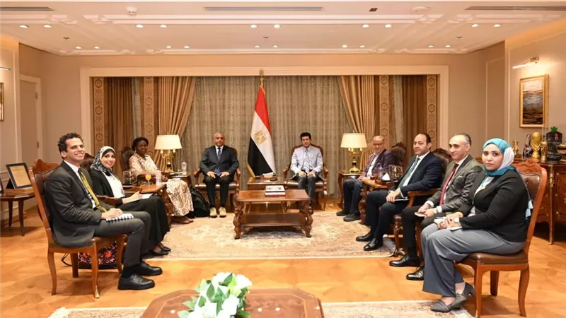 وزير الشباب يناقش استضافة الملتقى الإفريقي الأول لمكافحة المنشطات