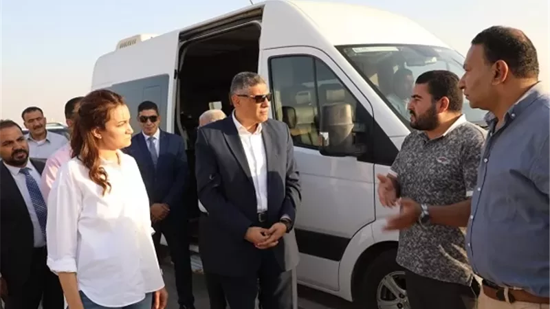 محافظ الجيزة: جولات دورية لمتابعة أعمال التجميل والإنارة الجارية