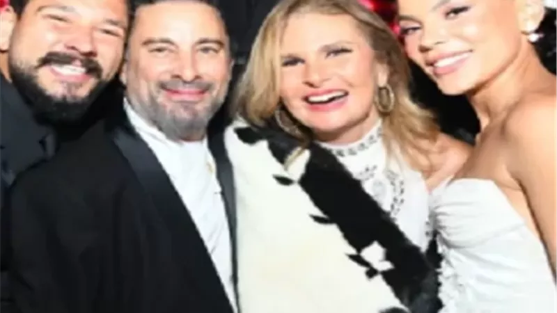 يسرا تحتفل بحفل زفاف هادي الباجوري وهايدي خالد