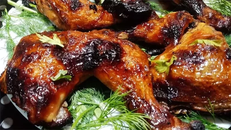 فراخ مشوية كالمطاعم