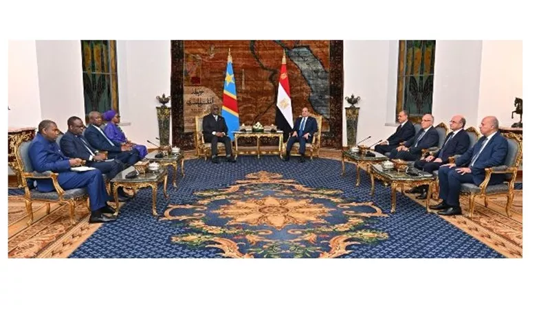 الرئيس السيسي يُشدد على استمرار الموقف المصري الداعم لاتفاق السلام بين الكونغو ورواندا