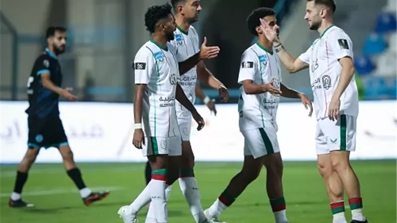 الاتفاق يتعادل مع الحزم بدورى روشن فى غياب كوكا