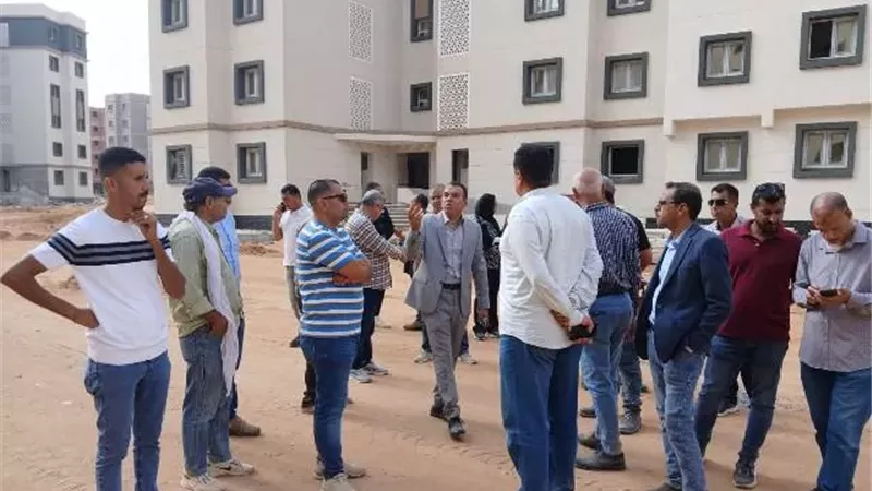 بشرة خير من رئيس جهاز حدائق العاشر للراغبين فى السكن بالمدينة.. صور