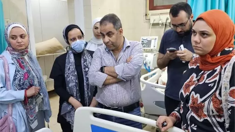 صحة اسيوط للشؤون العلاجية تفاجئ المستشفيات حتى الفجر