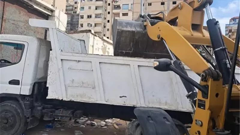 حي المنتزه اول يستجيب لشكاوي المواطنين علي مدار الساعه