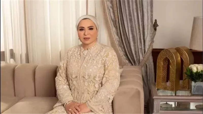 السيدة انتصار السيسي ترحب بضيوف مصر المشاركين باحتفالية افتتاح المتحف المصري الكبير