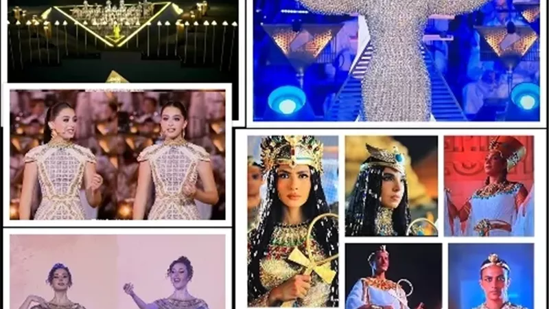 افتتاح مبهر للمتحف الكبير بأنشودة 