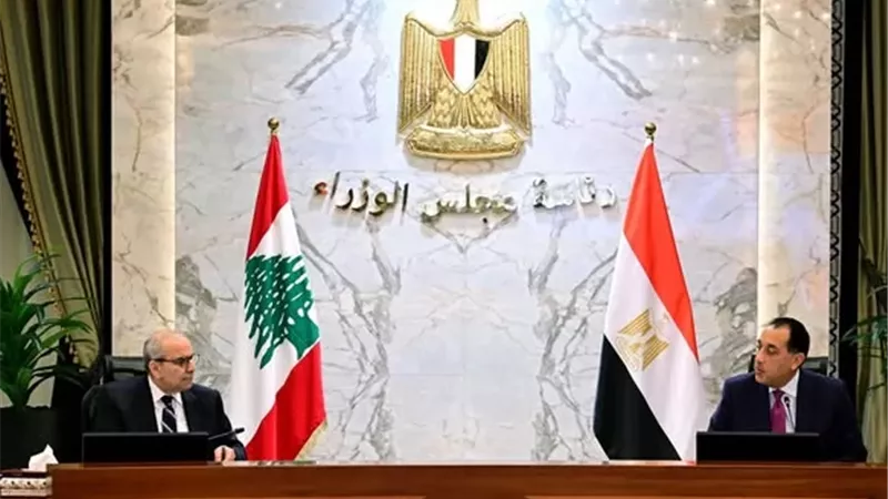 رئيسا وزراء مصر ولبنان يترأسان اجتماع اللجنة العليا المصرية اللبنانية المشتركة