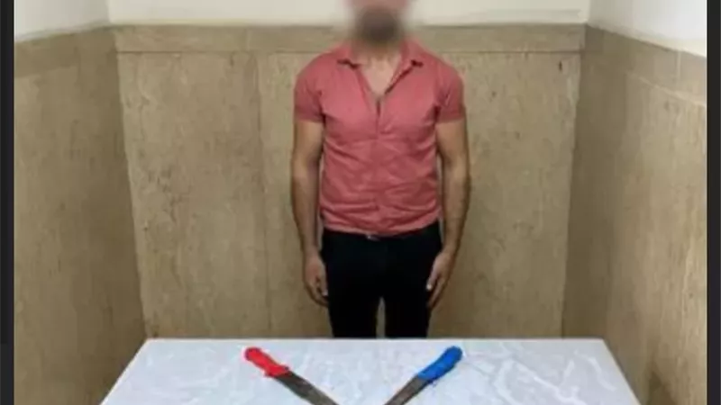 ضبط شخص لحمله أسلحة بيضاء وبندقية صيد لتهديد أهل طليقته بالجيزة