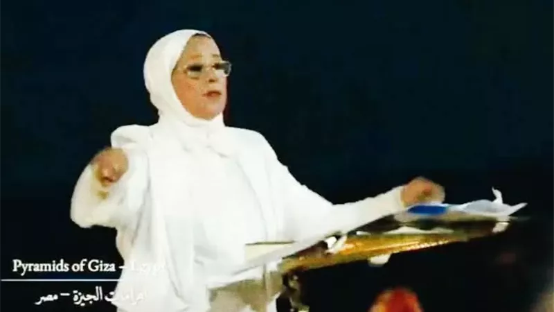 قائد اوركسترا حفل افتتاح المتحف المصرى الكبير