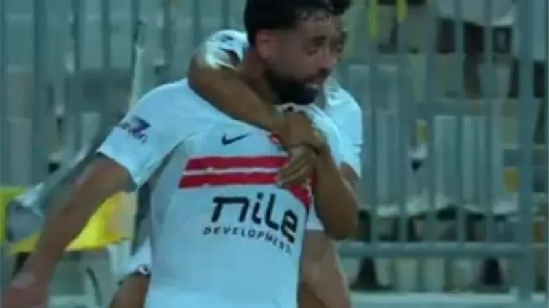 رأسية الدباغ تًعزز تقدم الزمالك أمام طلائع الجيش بالهدف الثالث