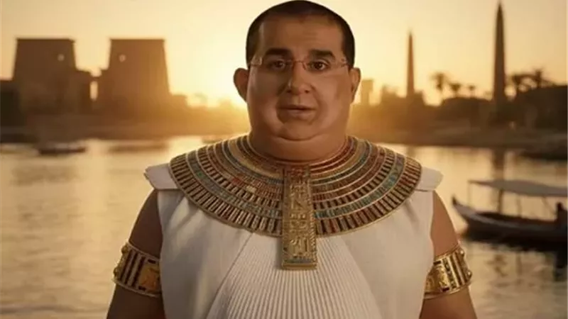 أحمد حلمي يحتفل بافتتاح المتحف المصرى بطريقته الخاصة