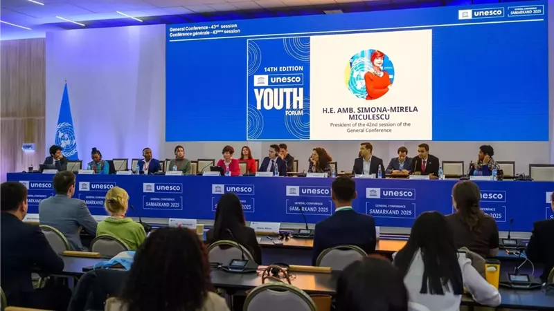 طالب من جامعة المنيا يمثل مصر في المنتدى ال 14 لشباب اليونسكو