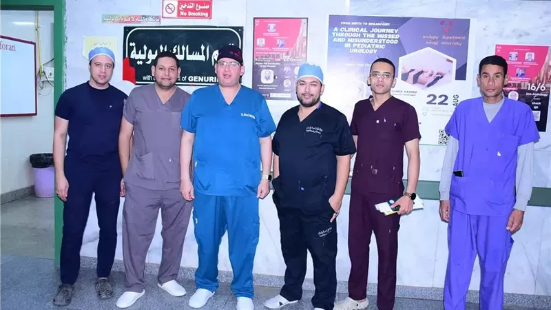 قسم جراحة المسالك بمستشفى سوهاج الجامعي ينظم ورشة عمل