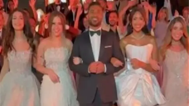 احمد سعد يتصدر التريند برفقة 4 عرائس من نجمات الفن