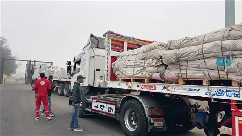 دخول 300 ألف سلة غذائية وطبية من مصر إلى غزة