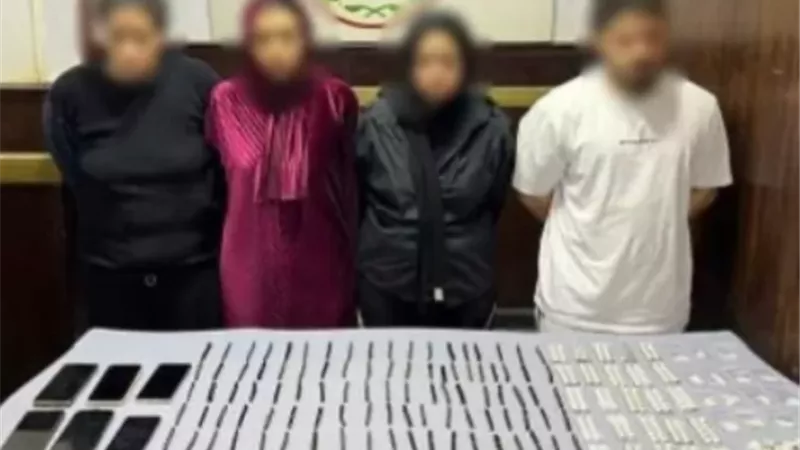 ضبط تشكيل عصابى لممارسة الأعمال المنافية للآداب بالقاهرة