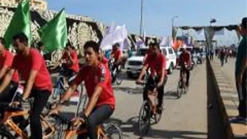شباب كفر الشيخ تشارك الإحتفال بالعيد القومي للمحافظة