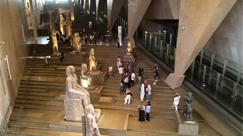 إطلاق خدمة الدليل الصوتي بالمتحف المصري الكبير