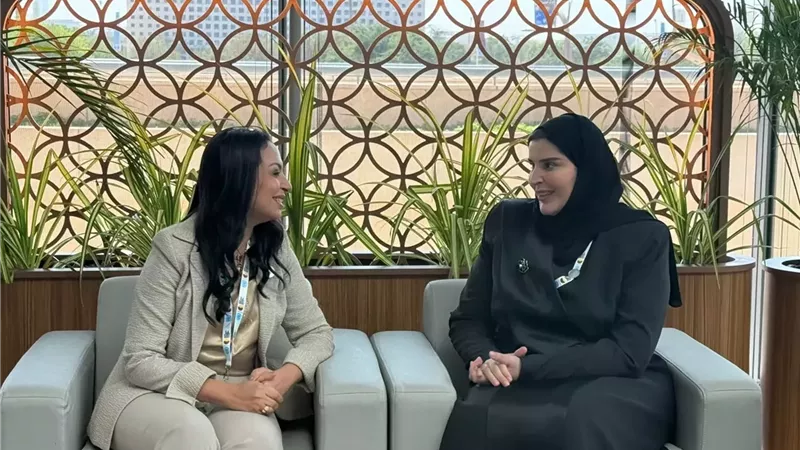 مايا مرسي تلتقي وزيرة الدولة للتعاون الدولي بدولة قطر