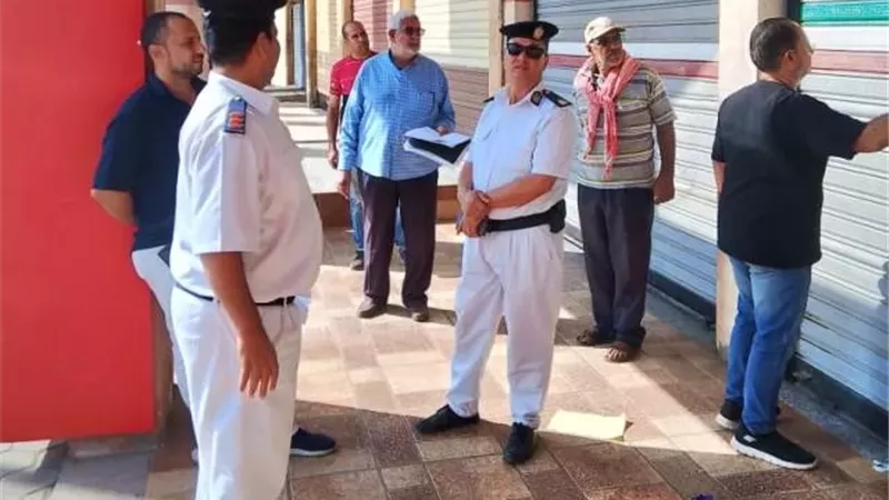 أسباب غلق (54) معرض سيارات ومحلات فى مدينة دمياط الجديدة.. بالصور