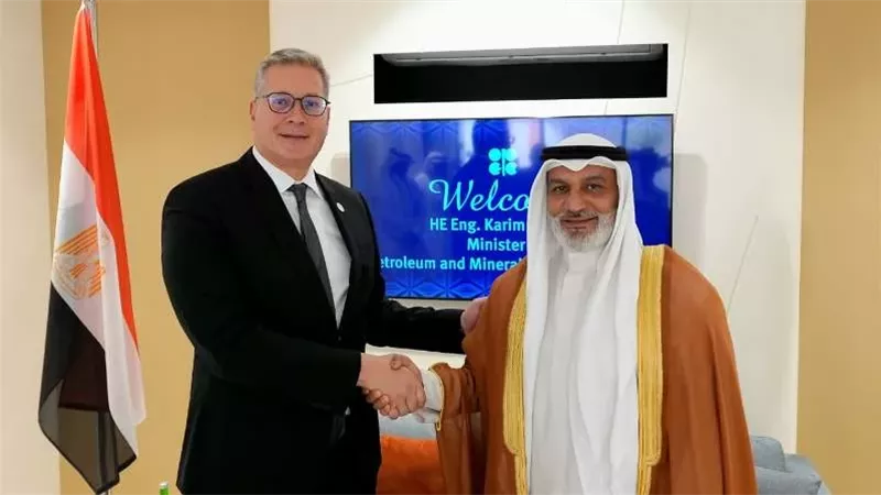 وزير البترول يبحث مع أمين عام 