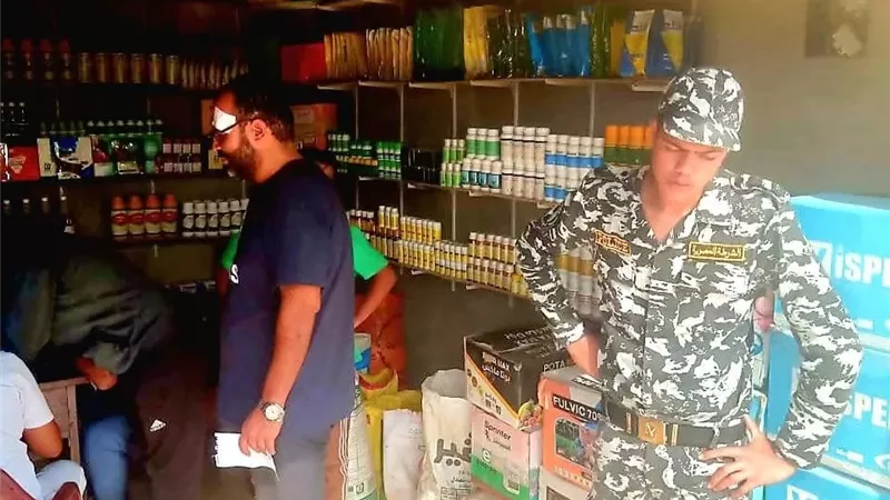 الزراعة تُحكم قبضتها وتحرر 8 محاضر في حملة كبرى