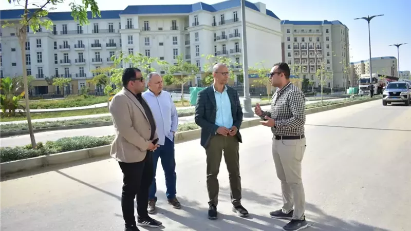 الغيطي يتفقد المشروعات القومية بالعلمين الجديدة