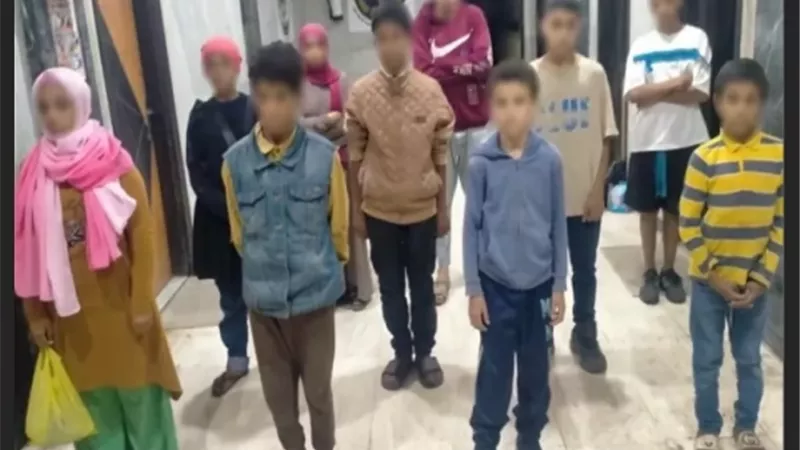 الداخلية تواصل التصدى وتضبط 12رجلا وسيدة استغلواالاطفال فى التسول