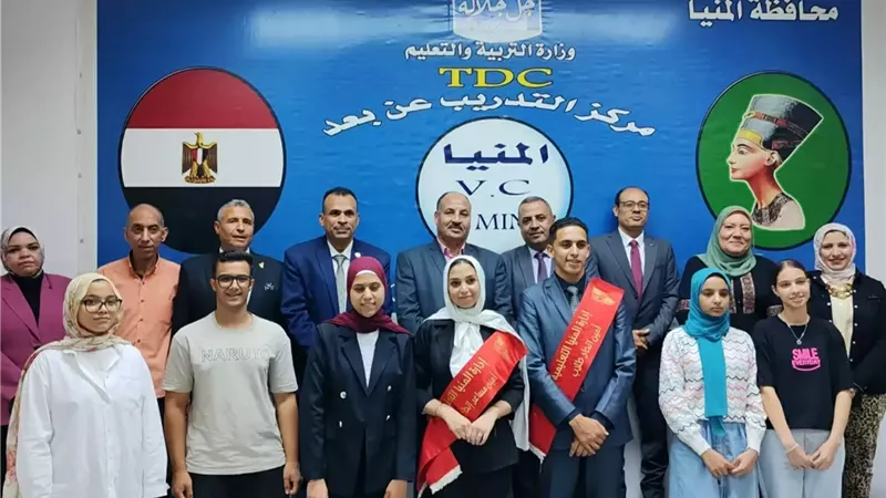 انتخاب المكتب التنفيذي لاتحاد طلاب مدارس محافظة المنيا