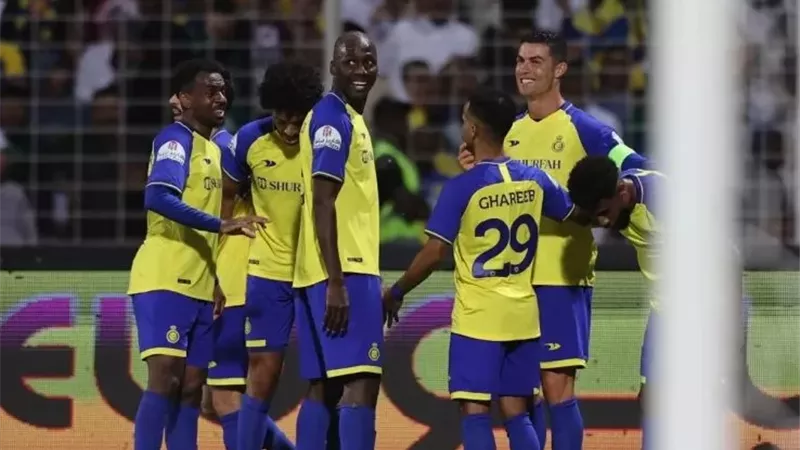 النصر يكتسح جوا الهندي برباعية ويقتنص الصدارة من فريق عماد النحاس