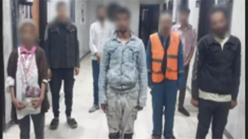 ضبط 11 شخصا استغلوا 15 طفلا فى التسول بالقاهرة