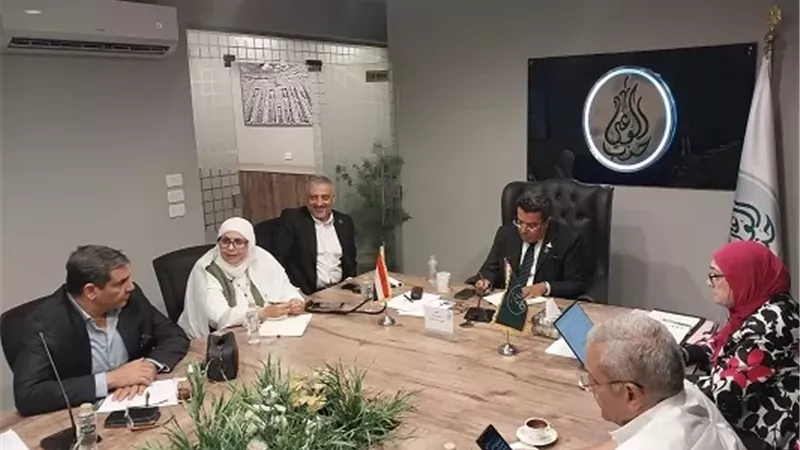 اجتماع الهيئة العليا لحزب الوعى لمتابعة التصويت بالخارج