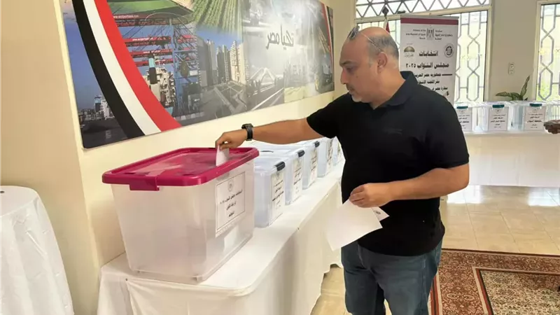 مد فترة التصويت بانتخابات النواب فى سفارة مصر بعمان بسبب الإقبال الكثيف