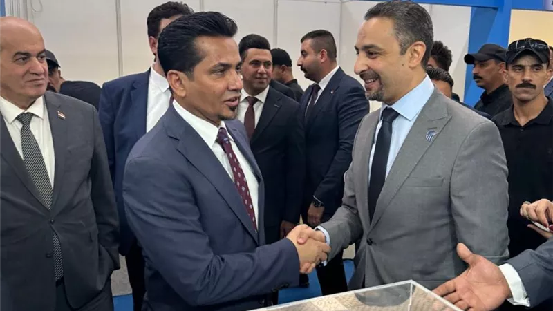 إقبال كبير علي جناح مصر للطيران بمعرض ITL الدولي ببغداد