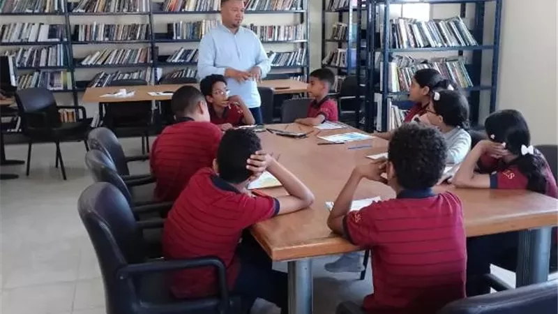 وحدة حماية الطفل ومكتبة مصر العامة بالأقصر معا ضد التنمر