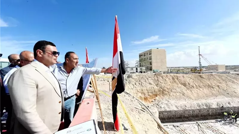 تفاصيل زيارة وزير الإسكان لمشروعي M8 والبوغاز في العلمين الجديدة